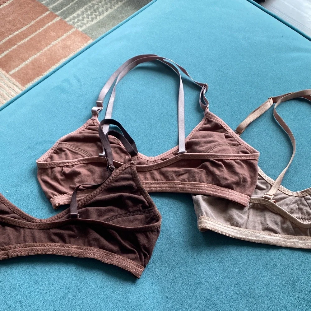 Brook There organic cotton Curve Convertible Women's Bra Set of 3 - Picture 3 of 4